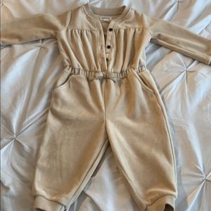 Gymboree velour jumpsuit